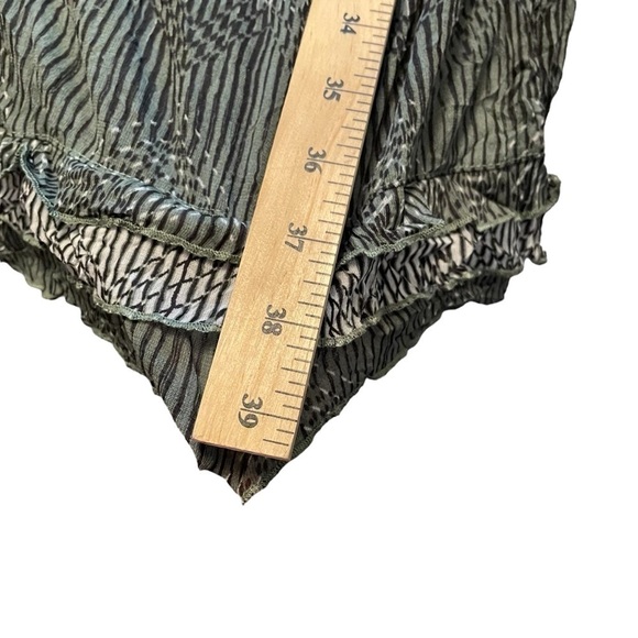 Hedge Green Fine Net Aztec Print Dress by Sandwich NWT - Size Medium - Picture 12 of 16